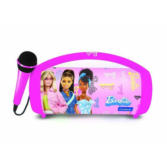 Portable Speaker Lexibook Barbie Rose-0