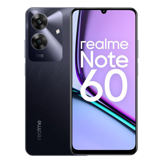 Smartphone Realme NOTE 60 4-128 BK 6,74" Unisoc 4 GB RAM 128 GB Zwart