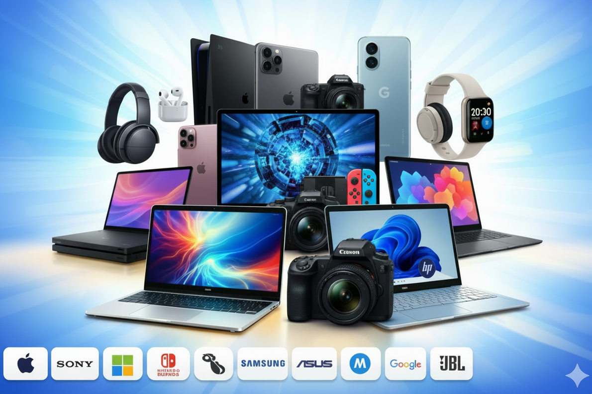 Premium Tech Products Hero Banner