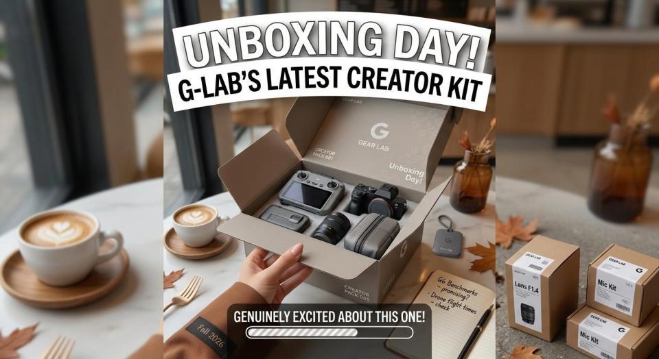 Unboxing day! New gear on the way to review, and I'm genuinely excited about this one.
