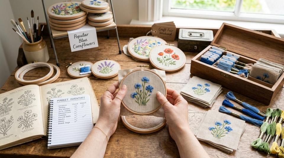 Craft fair prep is in full swing. Restocking my most popular pieces before the weekend market.
