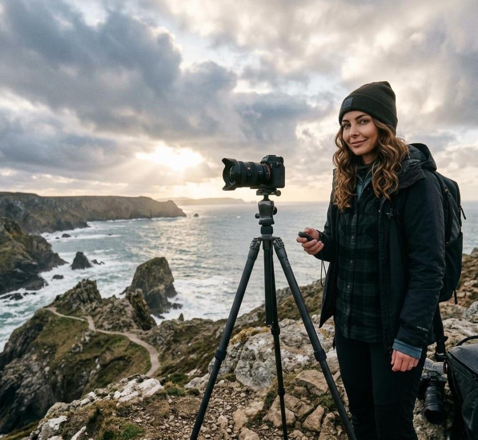 Behind every 'simple' shot is usually 40 minutes of waiting for the right cloud to move. Patience is half the craft.